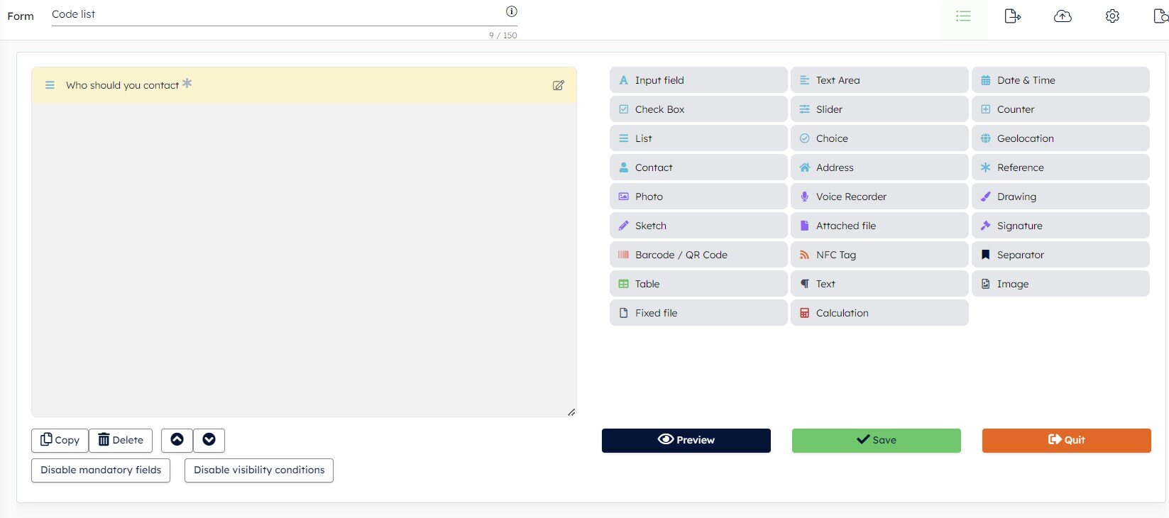 add a list