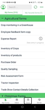 data