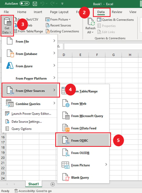 excel data source