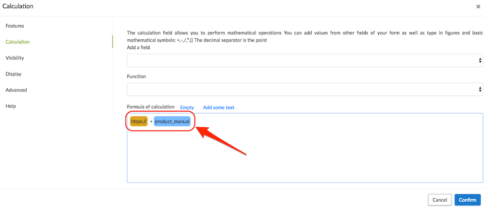 link calculation