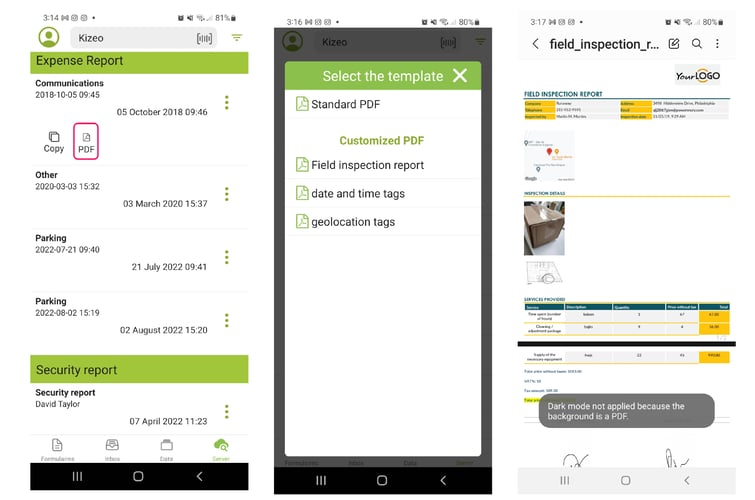 view data in the form of pdf on the mobile-01